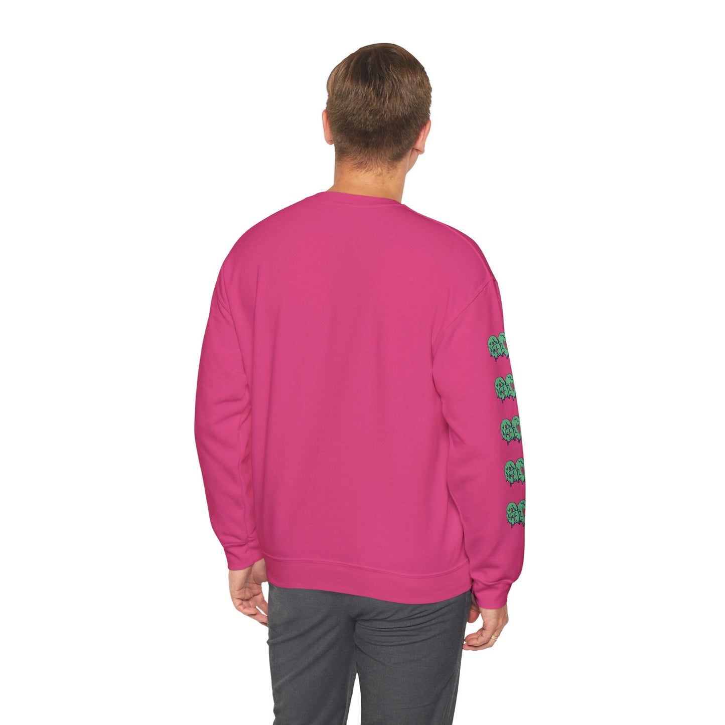 GOS SLIME blue/aqua FULL SLEEVE unisex sweatshirt