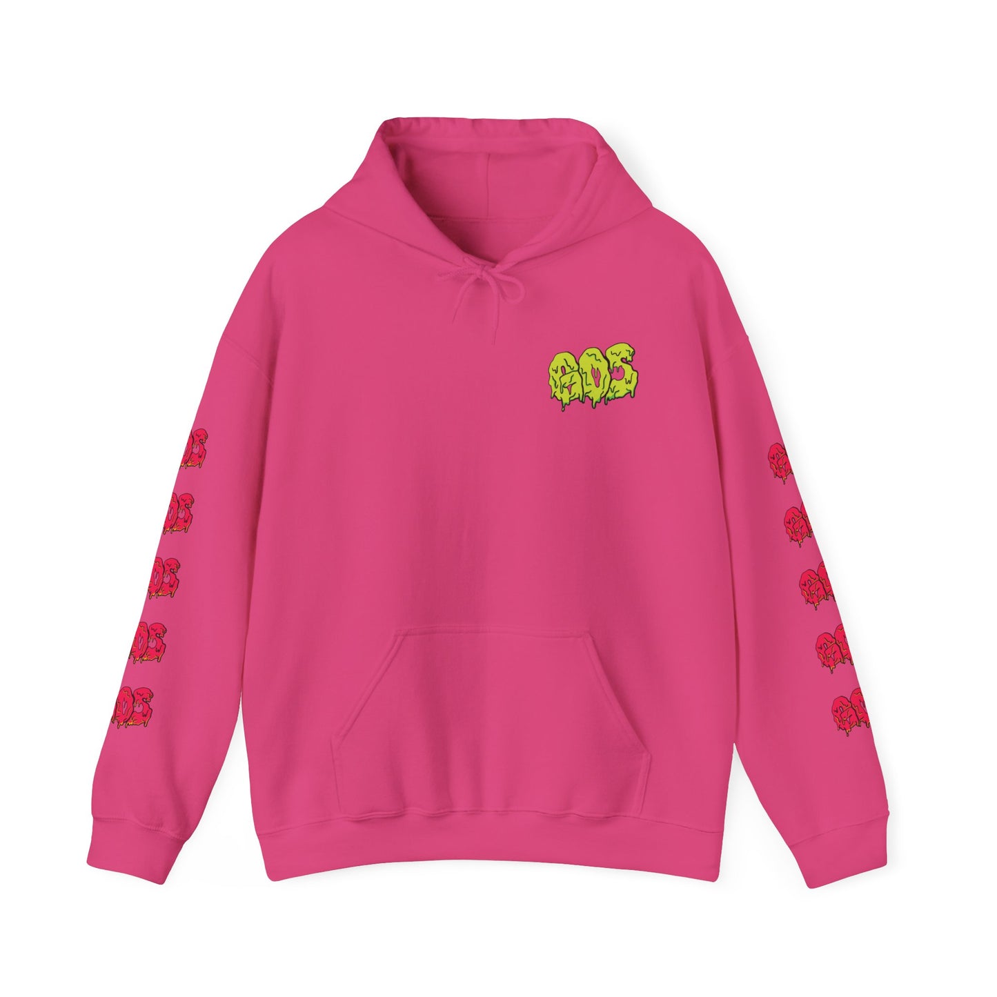 GOS SLIME yellow/red FULL SLEEVE Unisex Hooded Sweatshirt