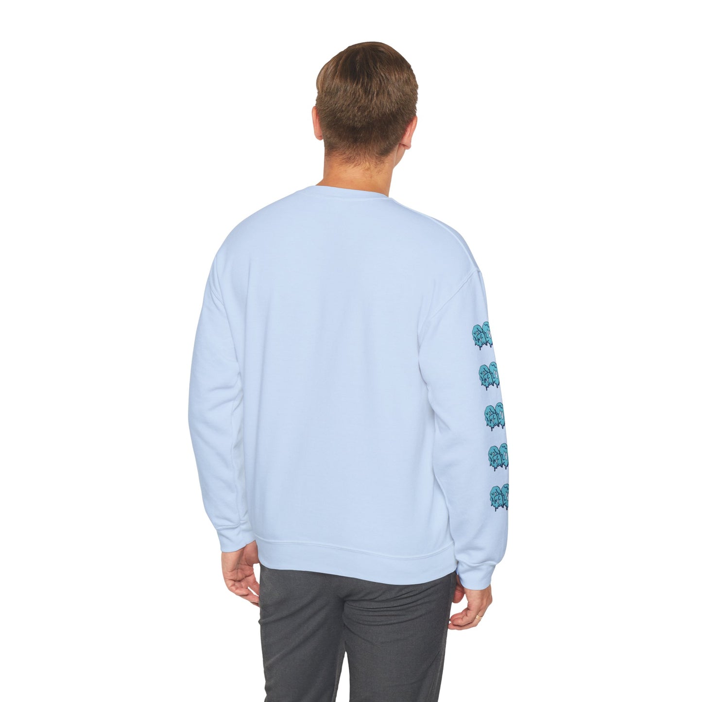 GOS SLIME green/blue FULL SLEEVE unisex sweatshirt