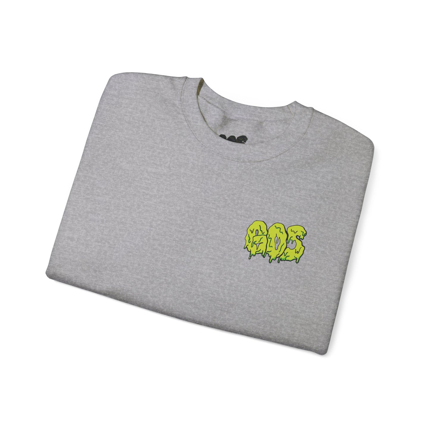 GOS SLIME acid green/aqua FULL SLEEVE unisex sweatshirt