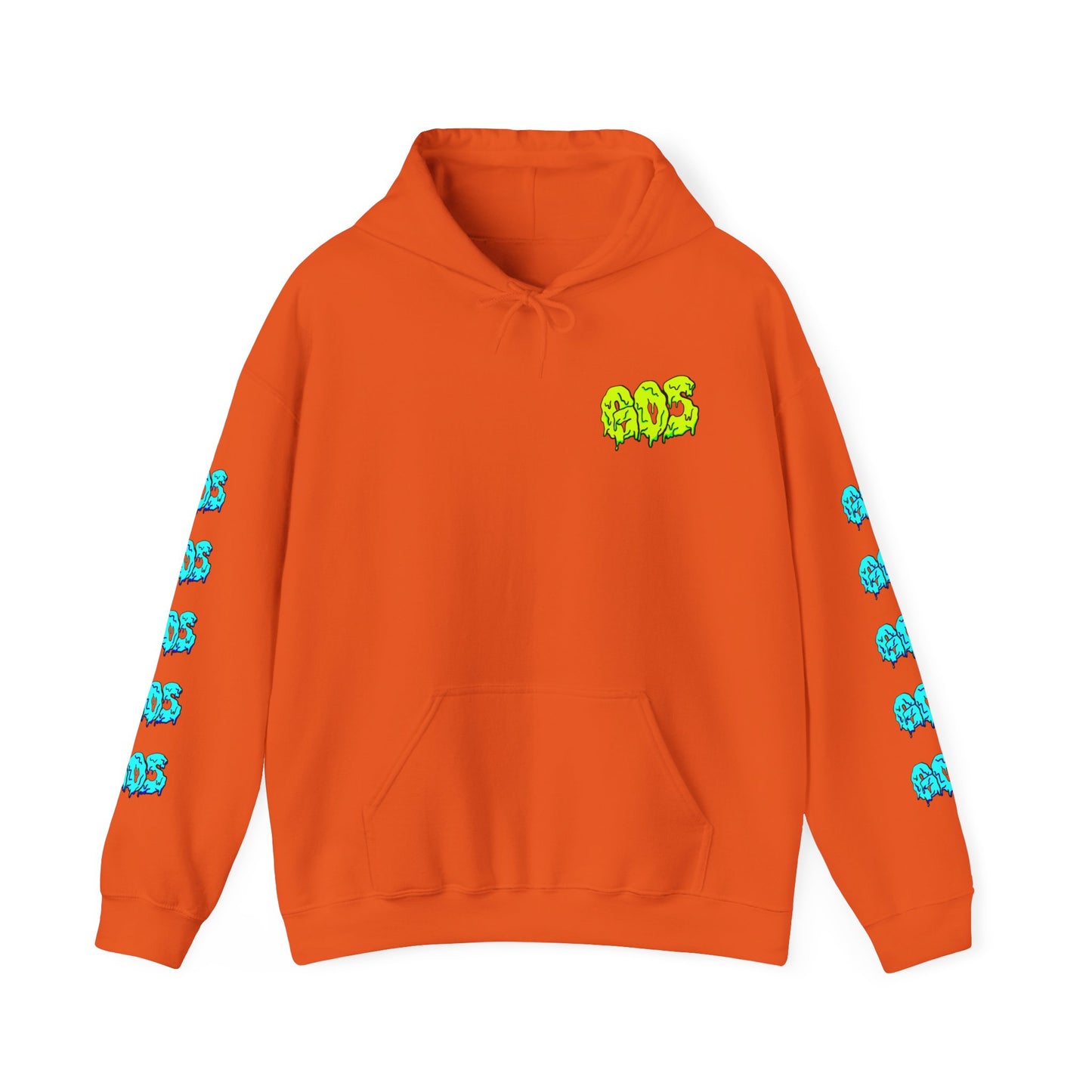 GOS SLIME yellow/blue FULL SLEEVE Unisex  Hooded Sweatshirt