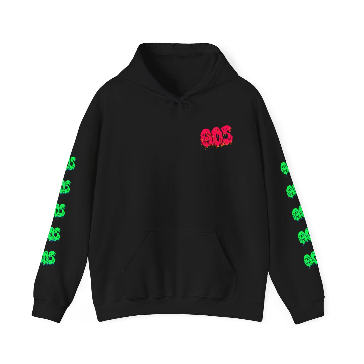 GOS SLIME red/green FULL SLEEVE Unisex Hooded Sweatshirt