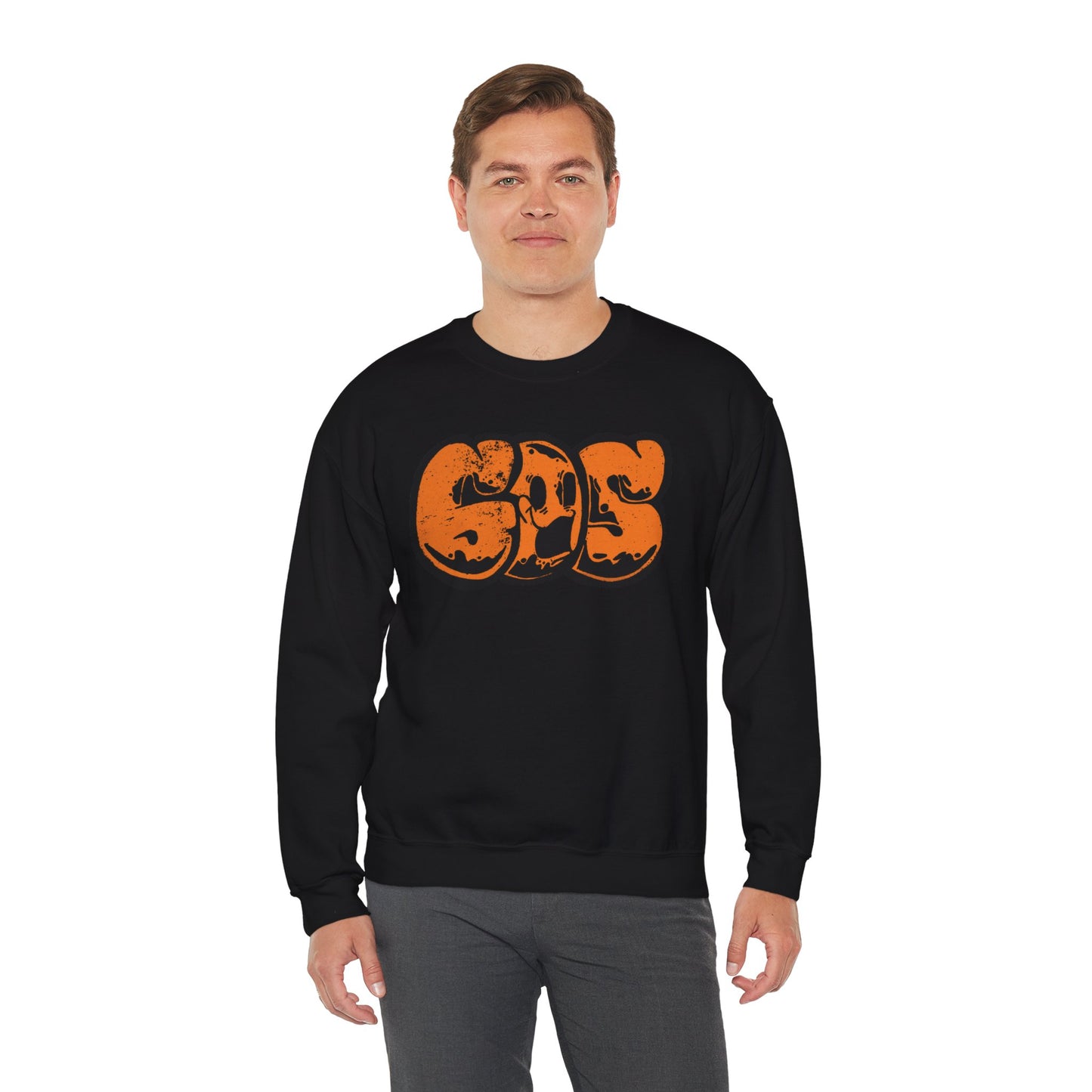 GOS SMILE orange unisex sweatshirt