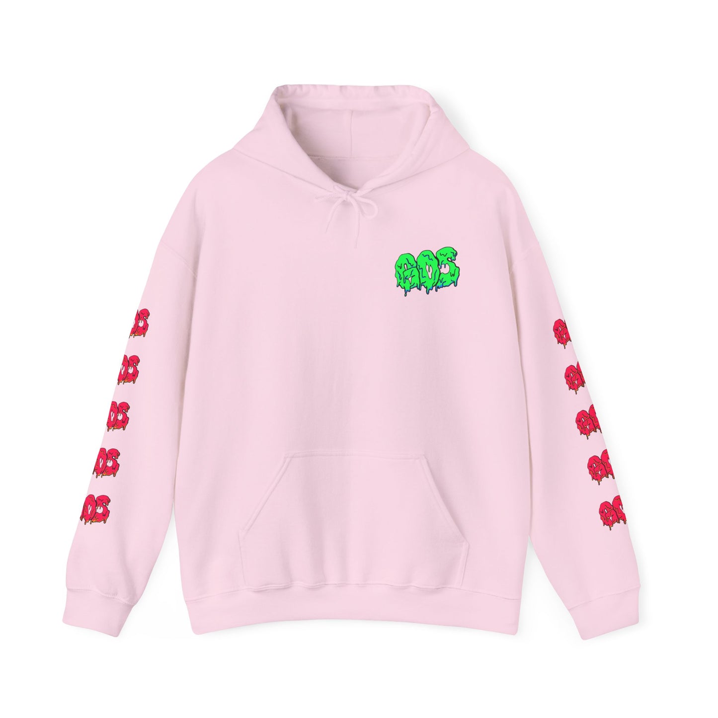 GOS SLIME green/red FULL SLEEVE Unisex Hooded Sweatshirt