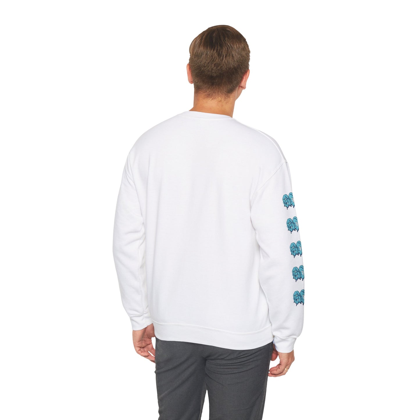 GOS SLIME green/blue FULL SLEEVE unisex sweatshirt