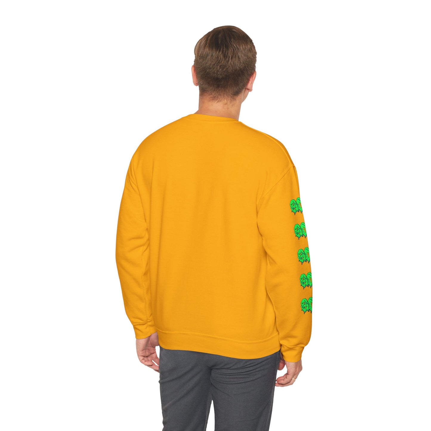 GOS SLIME aqua/green FULL SLEEVE unisex sweatshirt