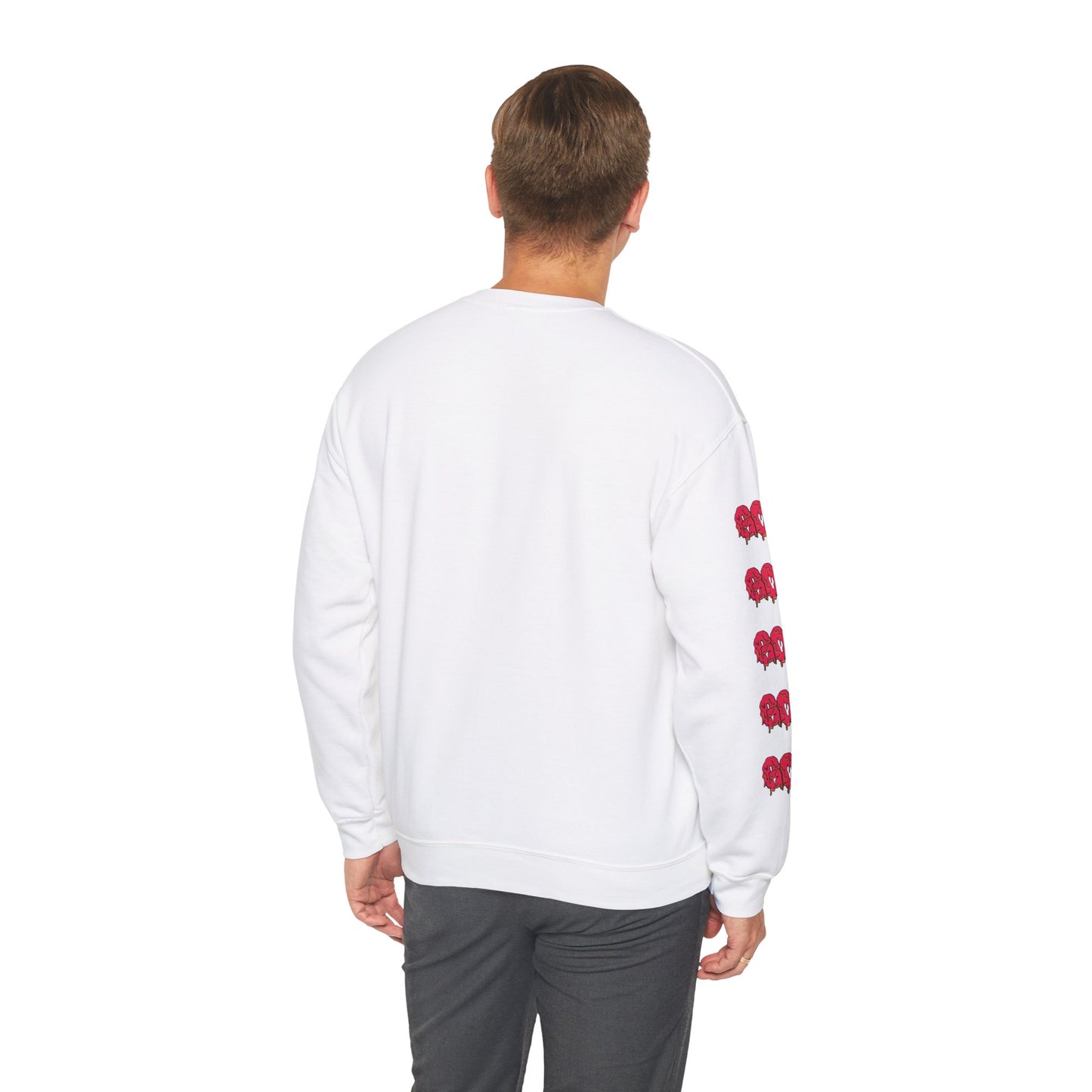 GOS SLIME aqua/red FULL SLEEVE unisex sweatshirt