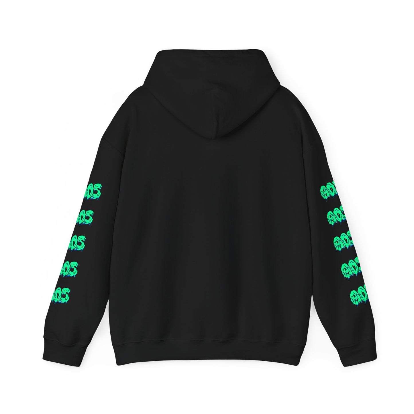 GOS SLIME green/aqua  FULL SLEEVE Unisex Hooded Sweatshirt