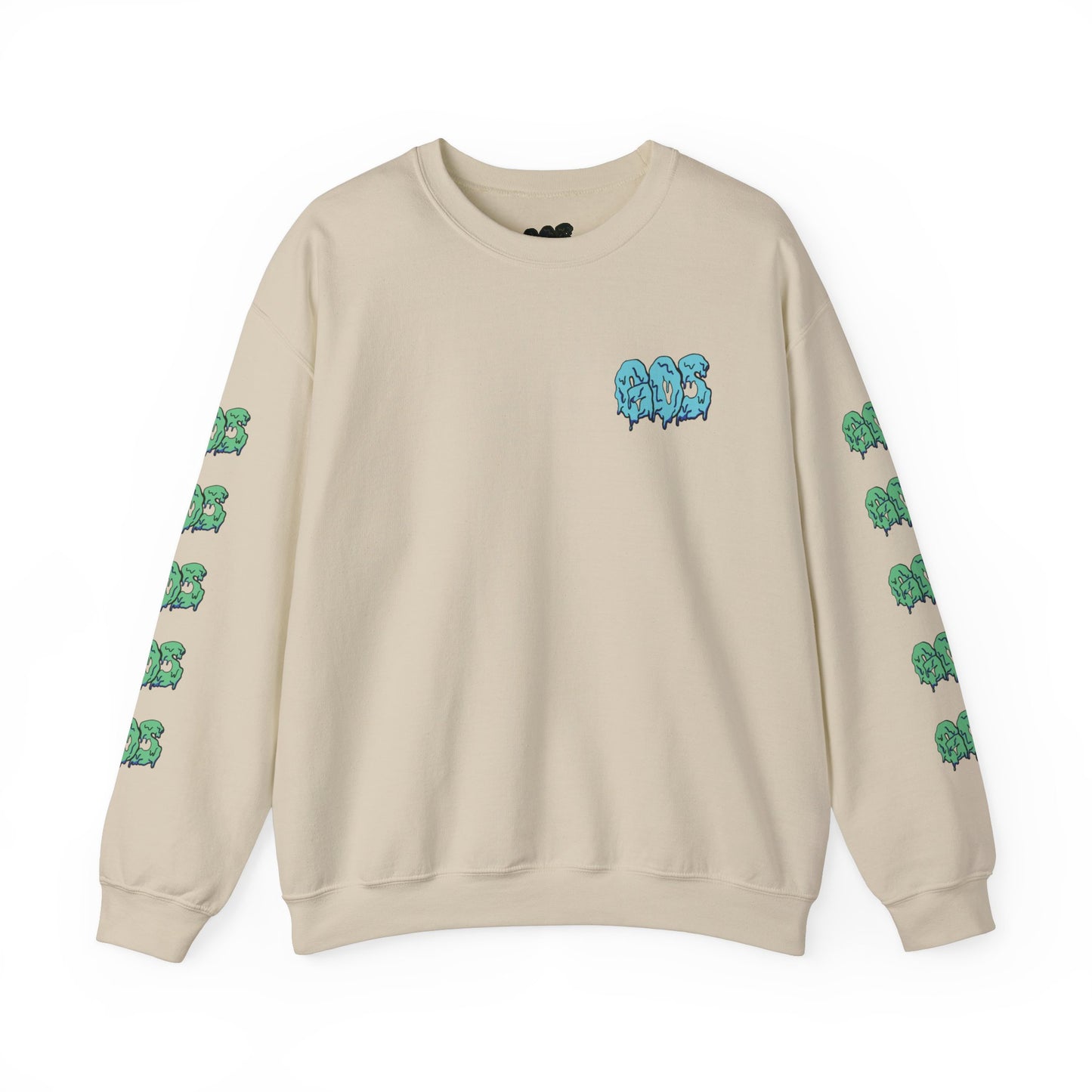 GOS SLIME blue/aqua FULL SLEEVE unisex sweatshirt