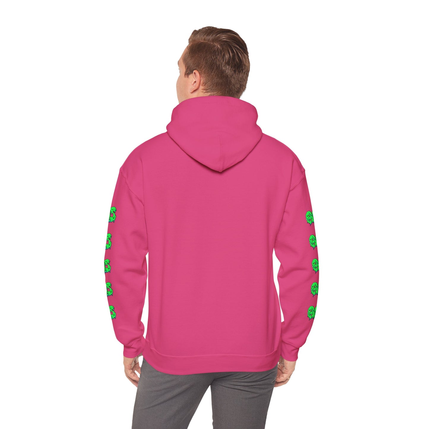 GOS SLIME red/green FULL SLEEVE Unisex Hooded Sweatshirt