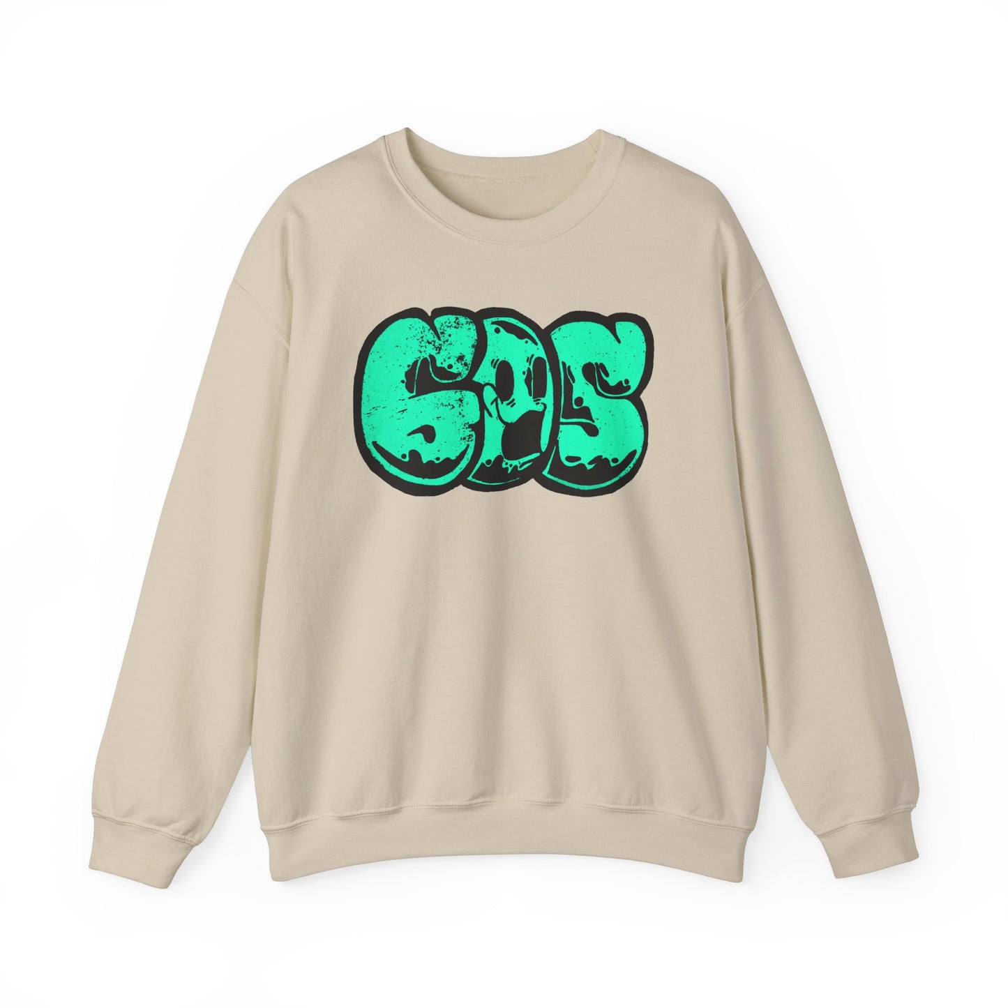 GOS SMILE aquamarine unisex sweatshirt