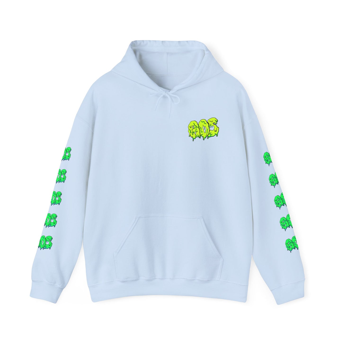 GOS SLIME yellow/green FULL SLEEVE Unisex Hooded Sweatshirt