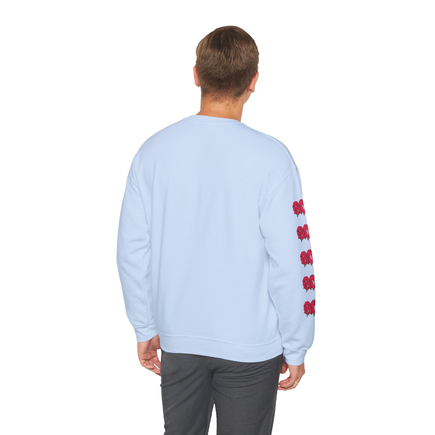 GOS SLIME blue/red FULL SLEEVE unisex sweatshirt