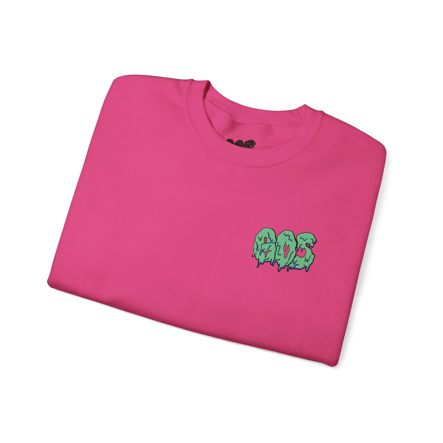 GOS SLIME aqua/acid green FULL SLEEVE unisex sweatshirt