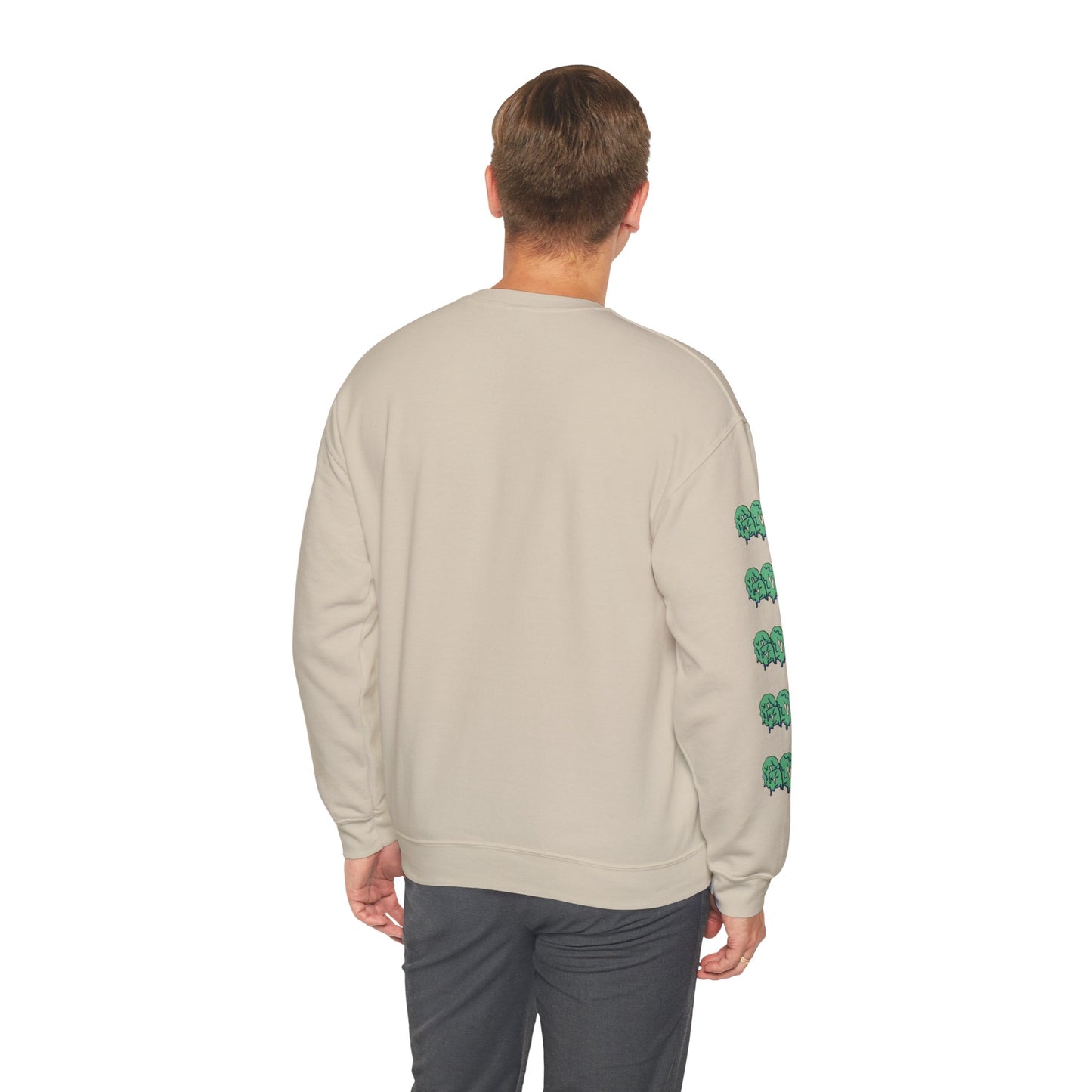 GOS SLIME green/aqua FULL SLEEVE unisex sweatshirt