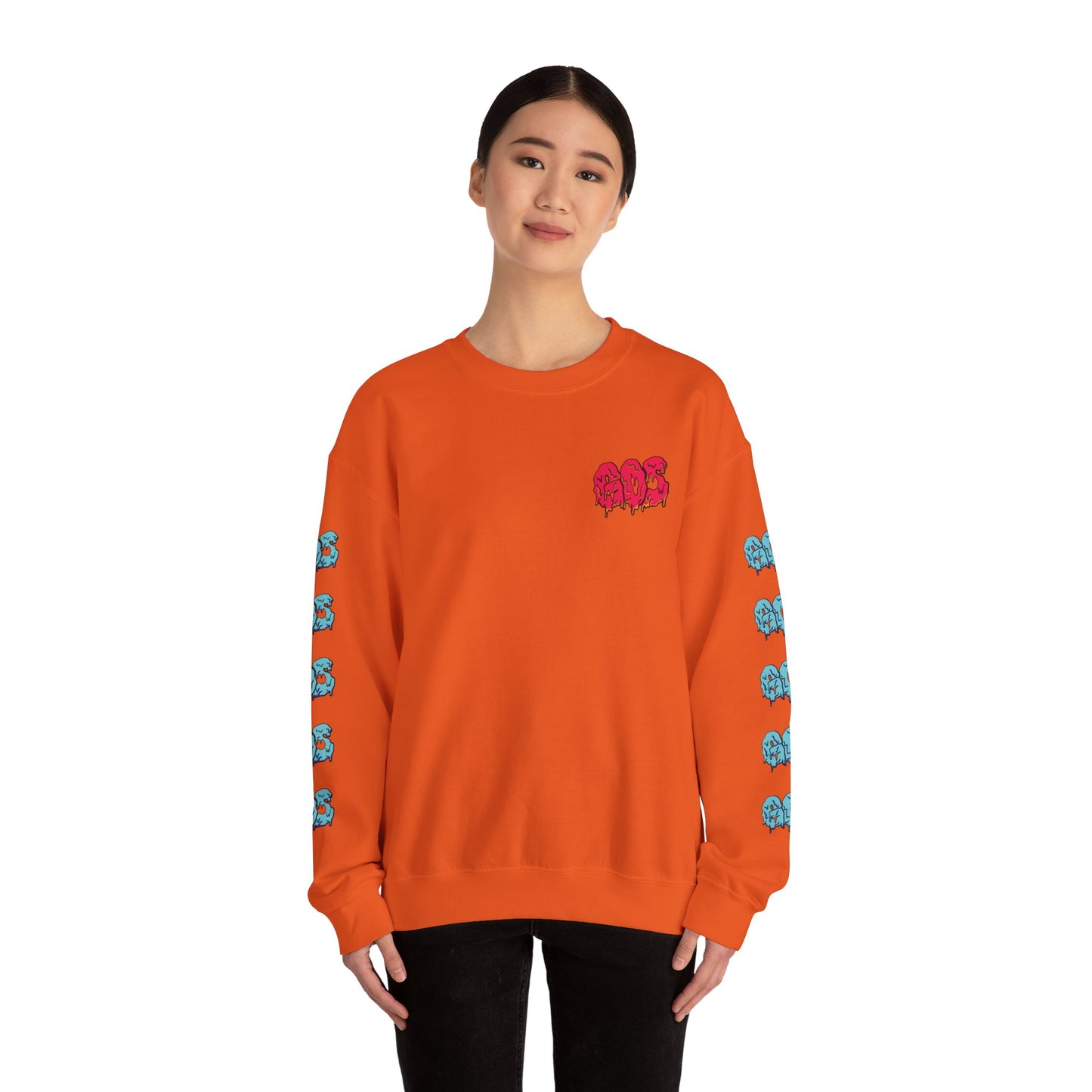 GOS SLIME red/blue FULL SLEEVE unisex sweatshirt