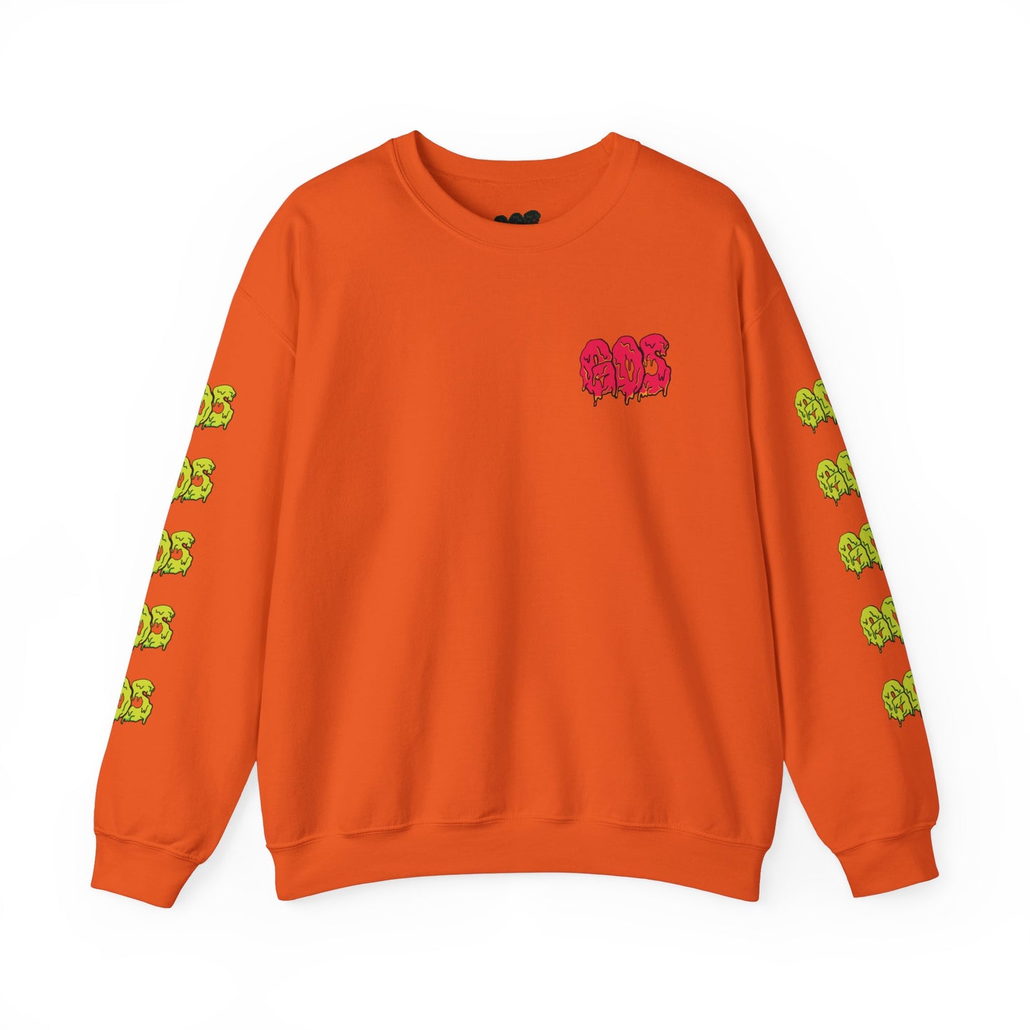 GOS SLIME red/acid green FULL SLEEVE unisex sweatshirt