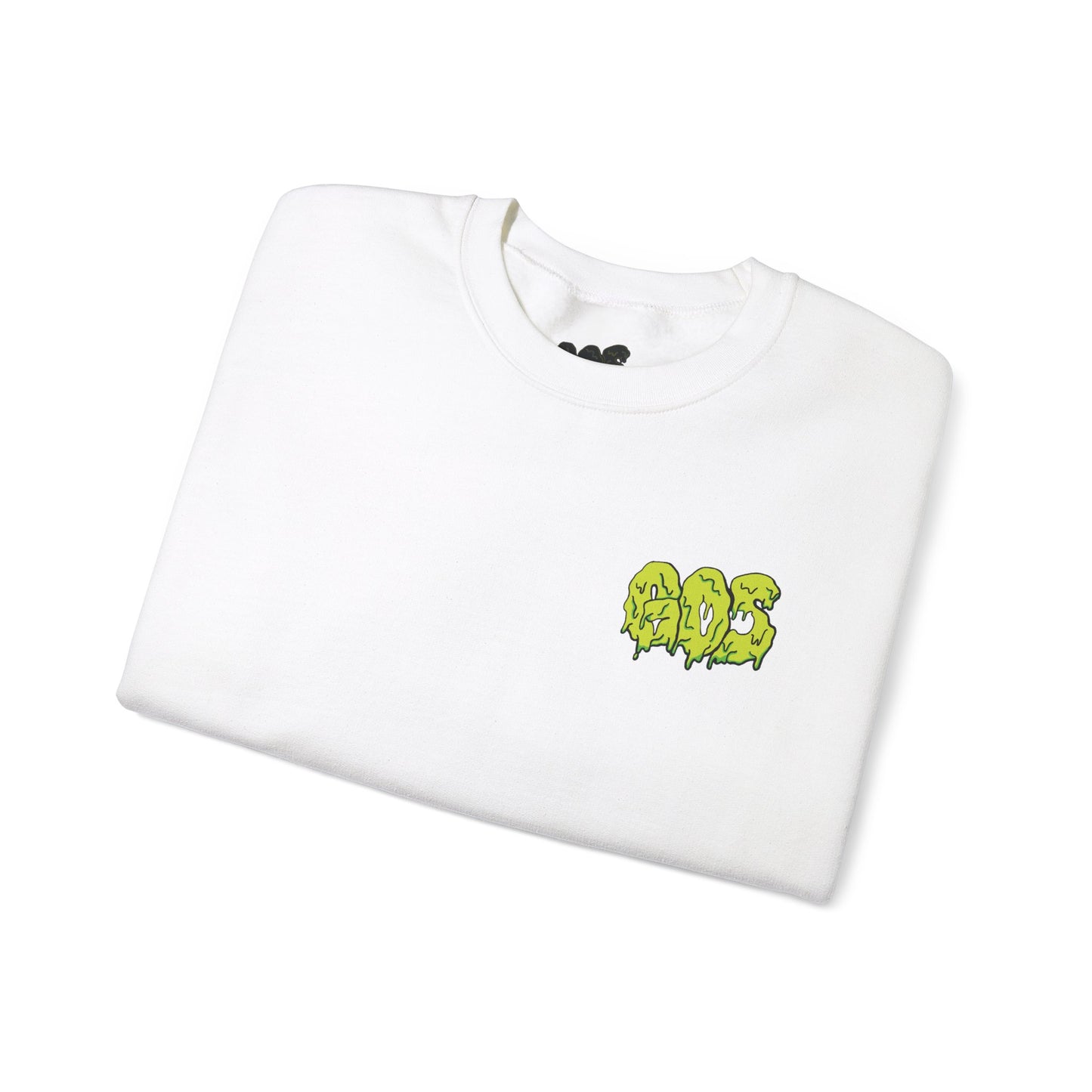 GOS SLIME acid green/blue FULL SLEEVE unisex sweatshirt