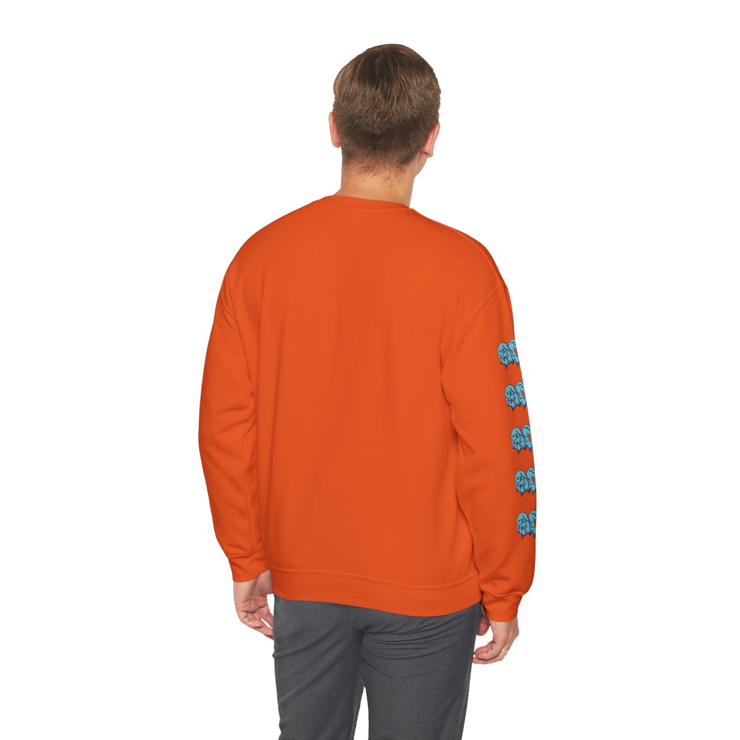 GOS SLIME aqua/blue FULL SLEEVE unisex sweatshirt