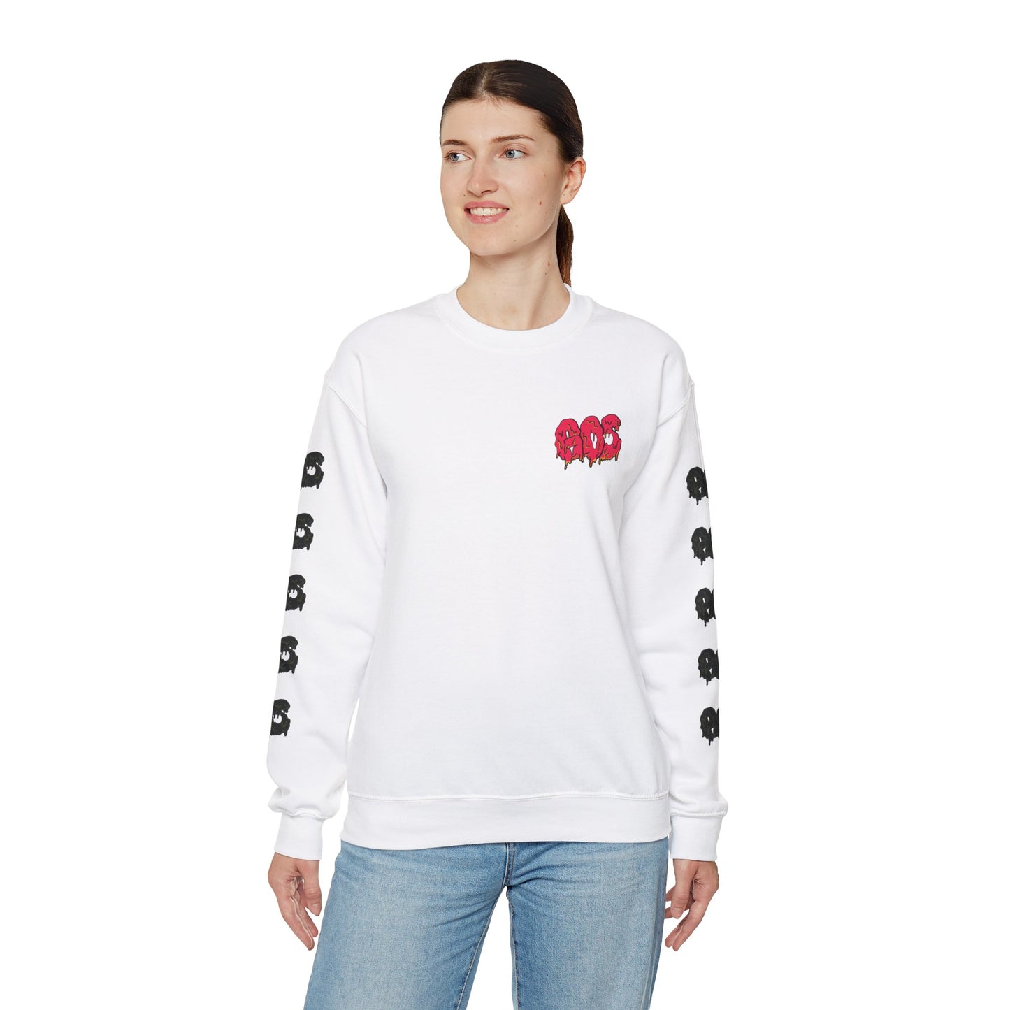 GOS SLIME red/black FULL SLEEVE unisex sweatshirt