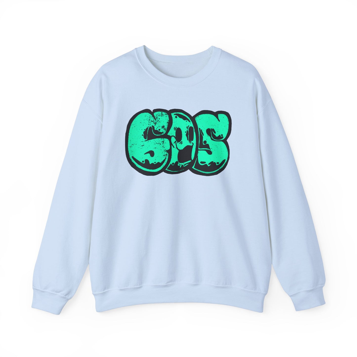 GOS SMILE aquamarine unisex sweatshirt