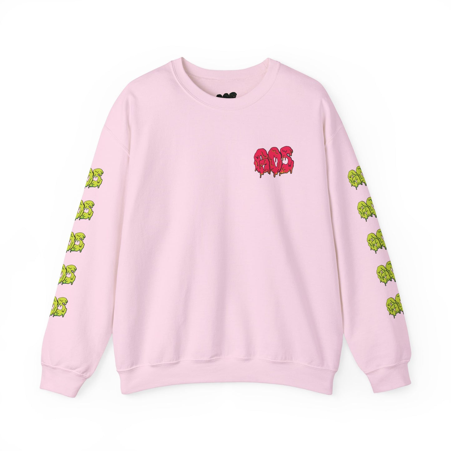 GOS SLIME red/acid green FULL SLEEVE unisex sweatshirt