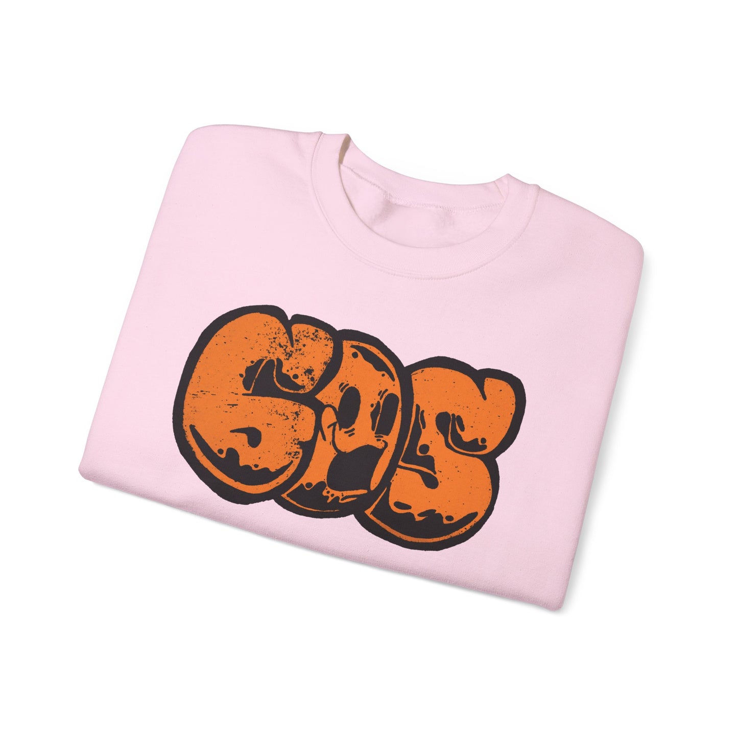 GOS SMILE orange unisex sweatshirt