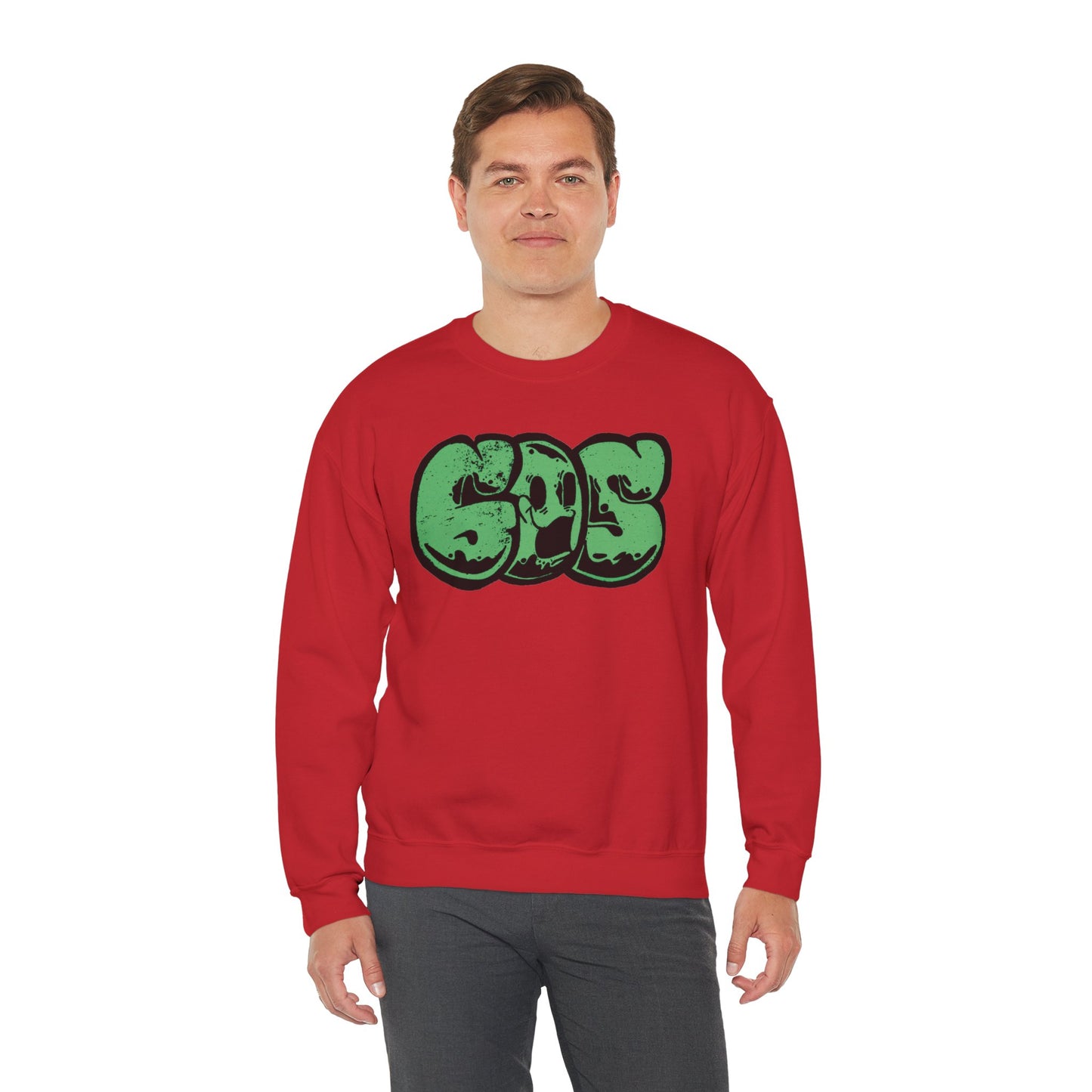 GOS SMILE mediumseagreen unisex sweatshirt