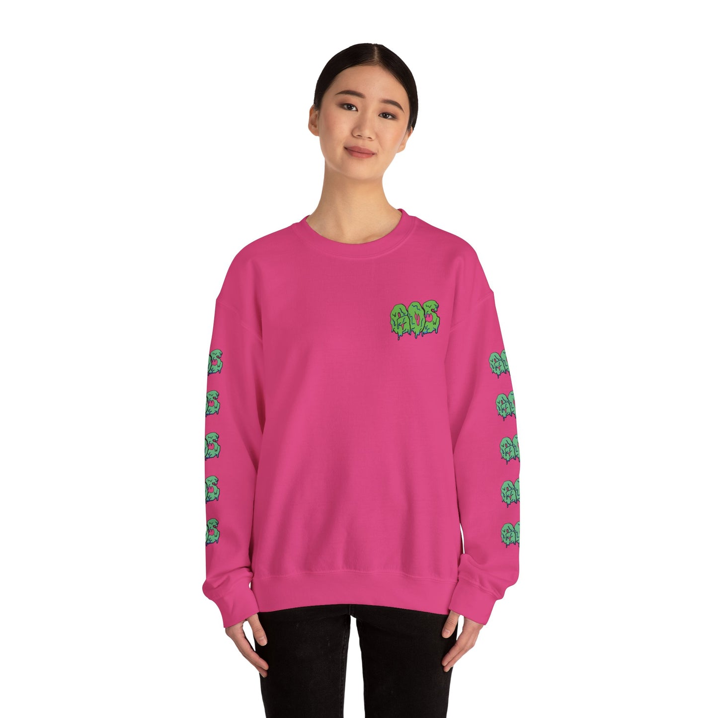 GOS SLIME green/aqua FULL SLEEVE unisex sweatshirt