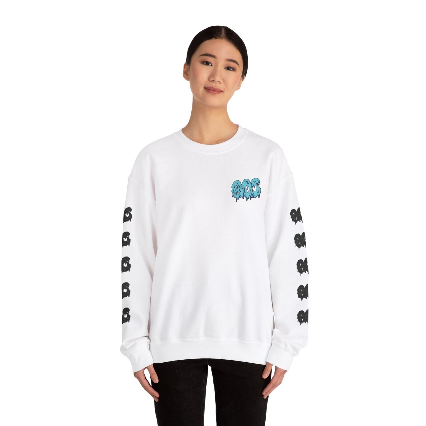 GOS SLIME blue/black FULL SLEEVE unisex sweatshirt