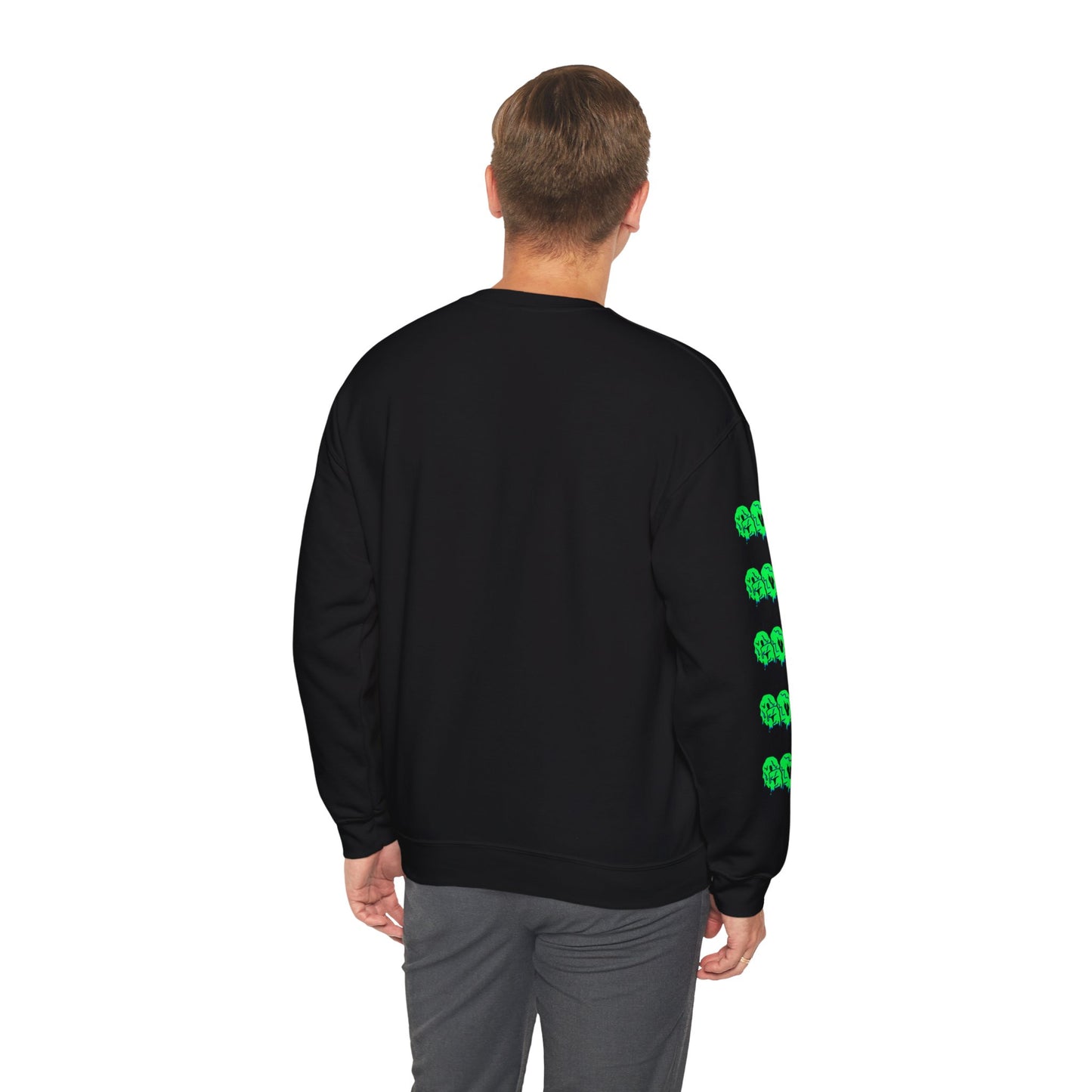 GOS SLIME aqua/green FULL SLEEVE unisex sweatshirt