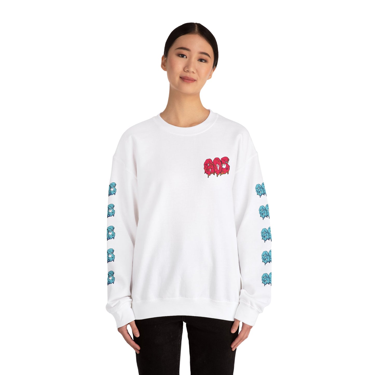 GOS SLIME red/blue FULL SLEEVE unisex sweatshirt