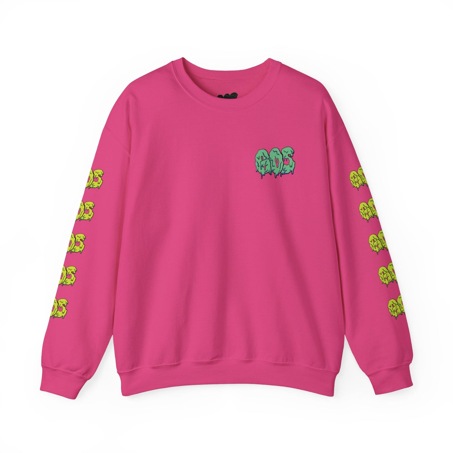 GOS SLIME aqua/acid green FULL SLEEVE unisex sweatshirt