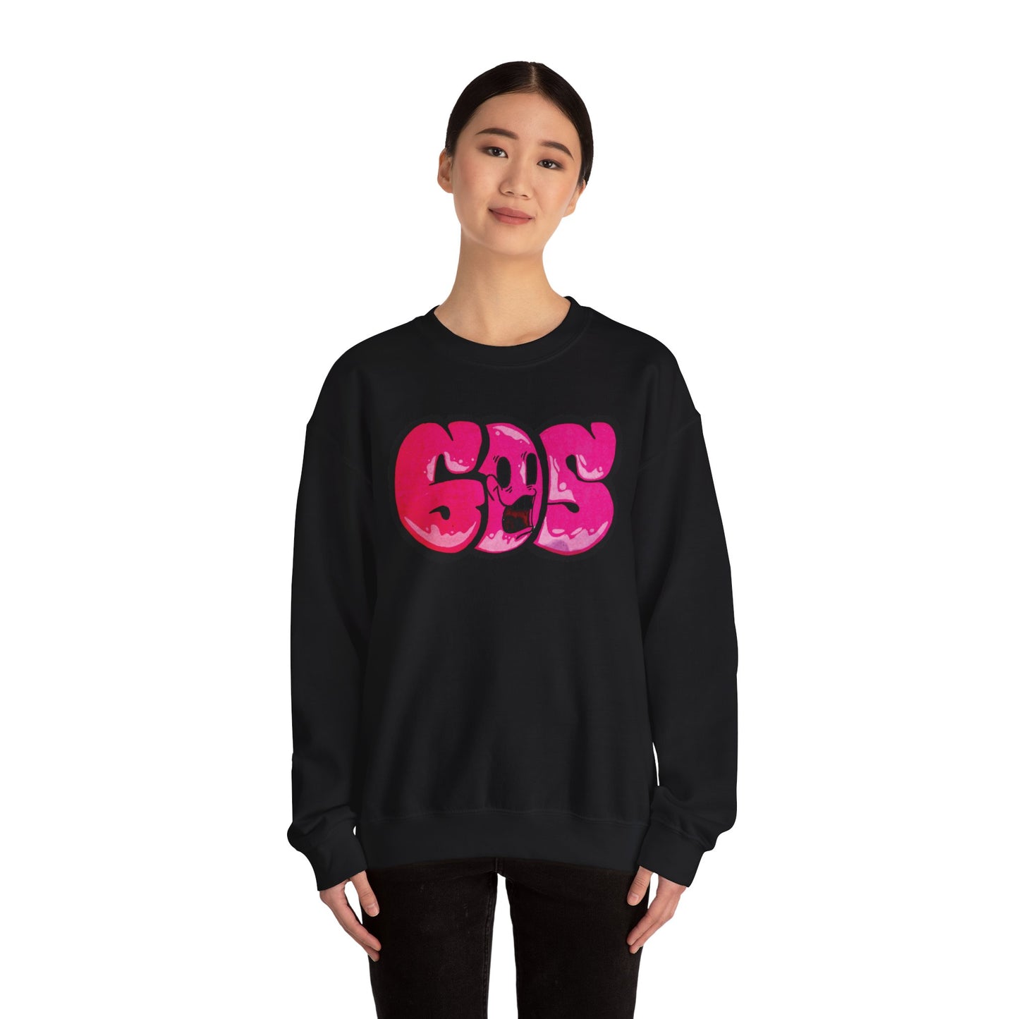 GOS SMILE pink unisex sweatshirt