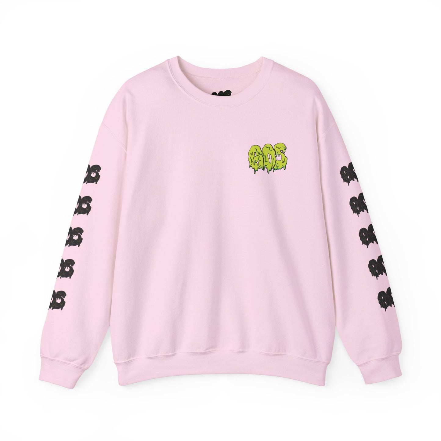 GOS SLIME acid green/black FULL SLEEVE unisex sweatshirt