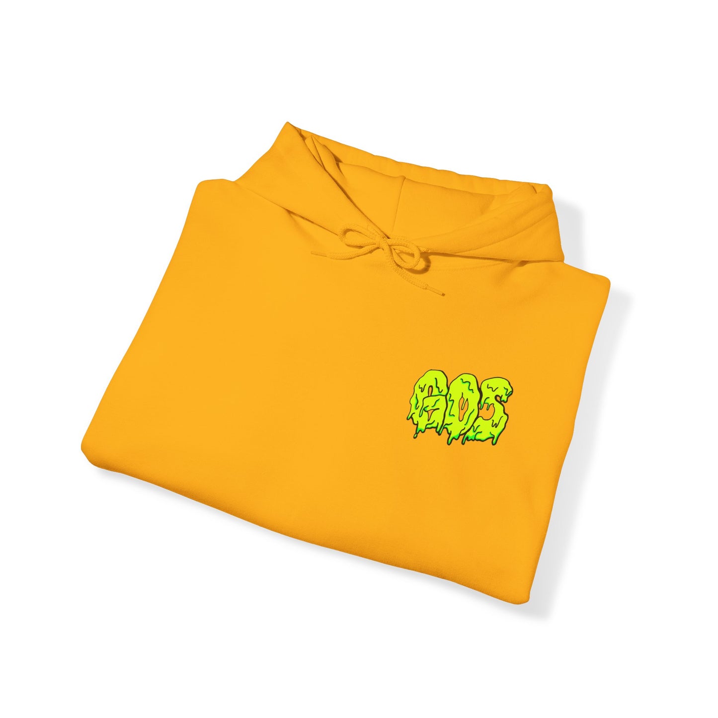 GOS SLIME yellow/blue FULL SLEEVE Unisex  Hooded Sweatshirt