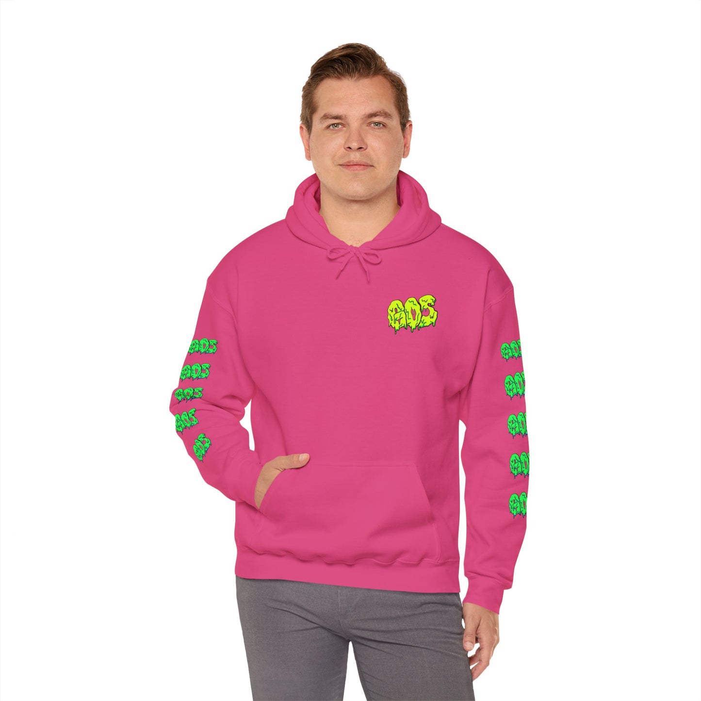 GOS SLIME yellow/green FULL SLEEVE Unisex Hooded Sweatshirt