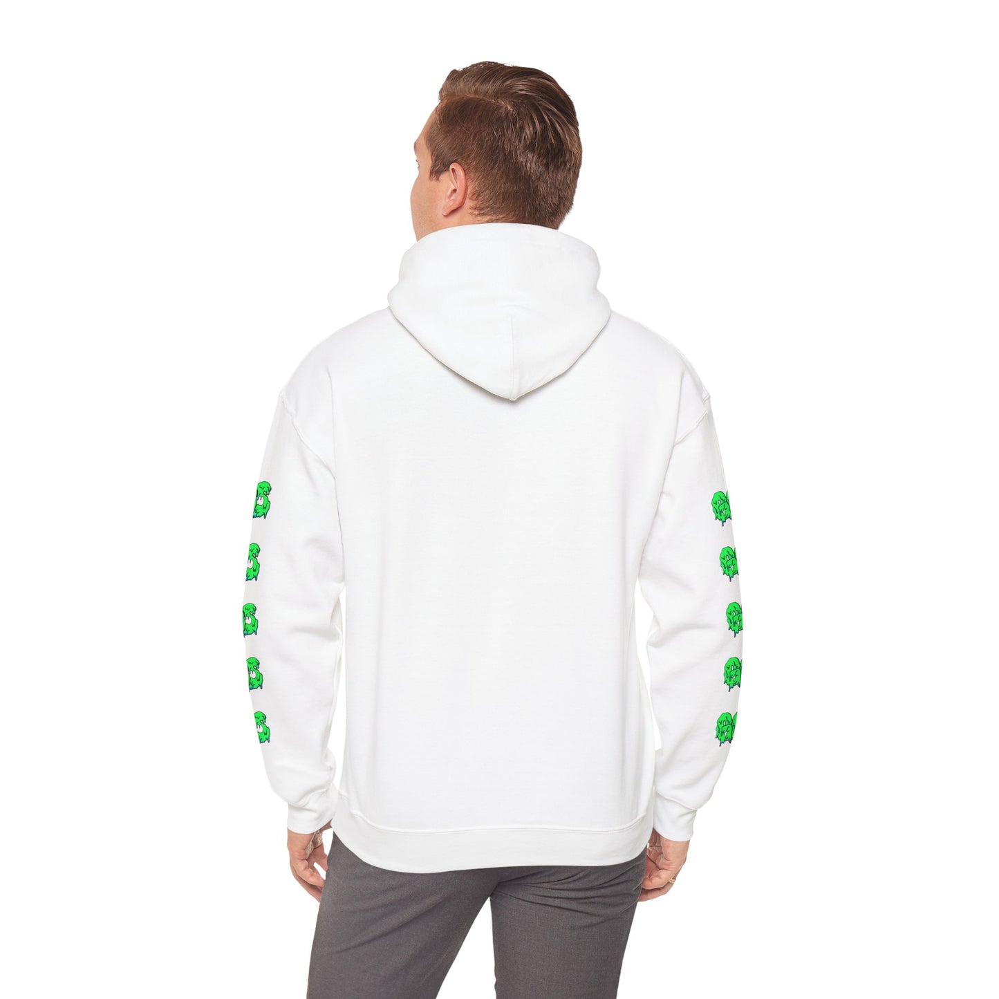 GOS SLIME red/green FULL SLEEVE Unisex Hooded Sweatshirt