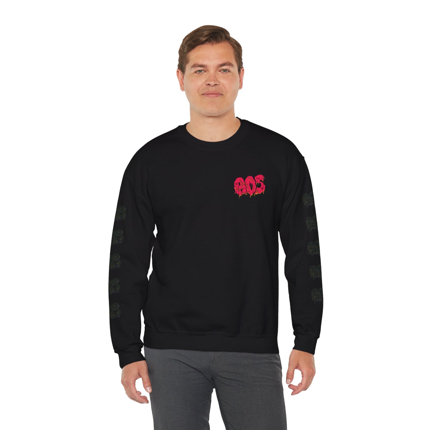 GOS SLIME red/black FULL SLEEVE unisex sweatshirt