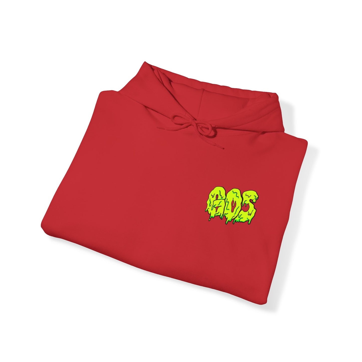 GOS SLIME yellow/aqua FULL SLEEVE Unisex  Hooded Sweatshirt