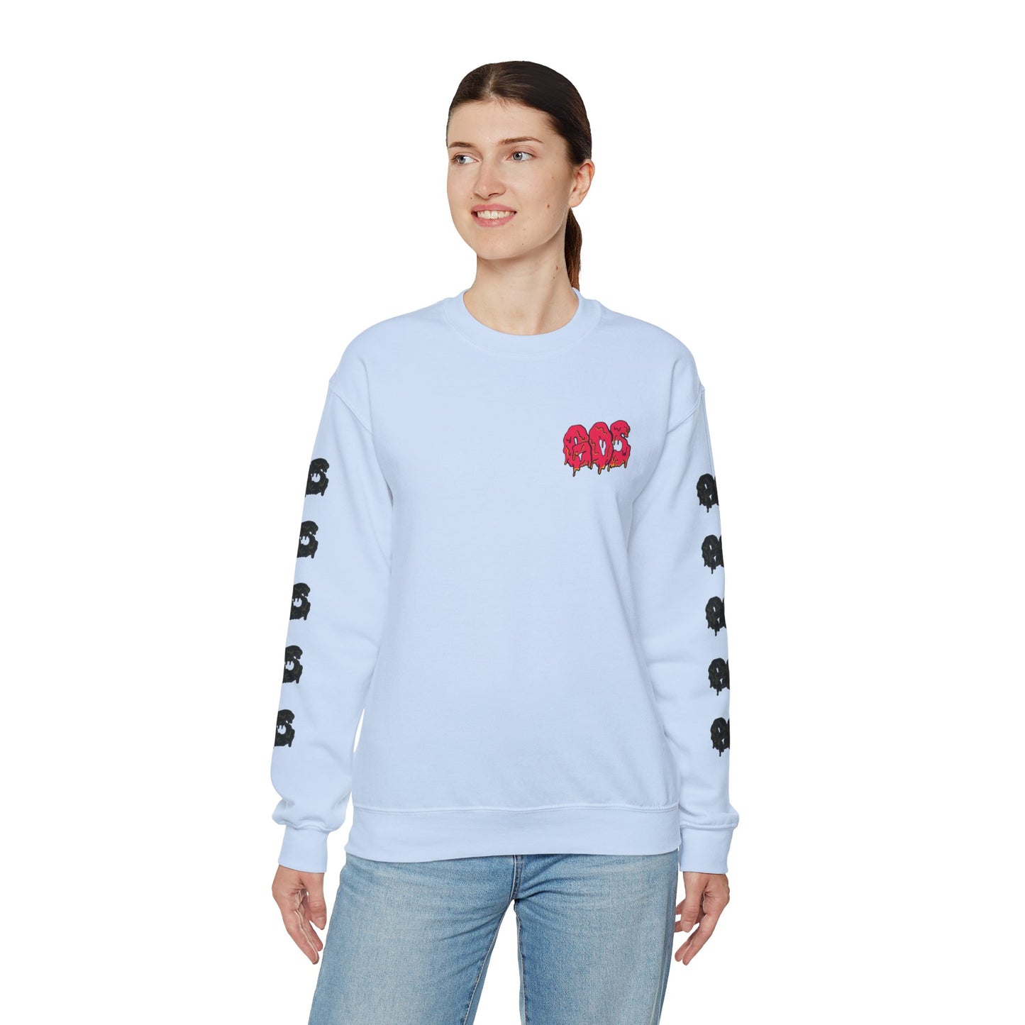 GOS SLIME red/black FULL SLEEVE unisex sweatshirt