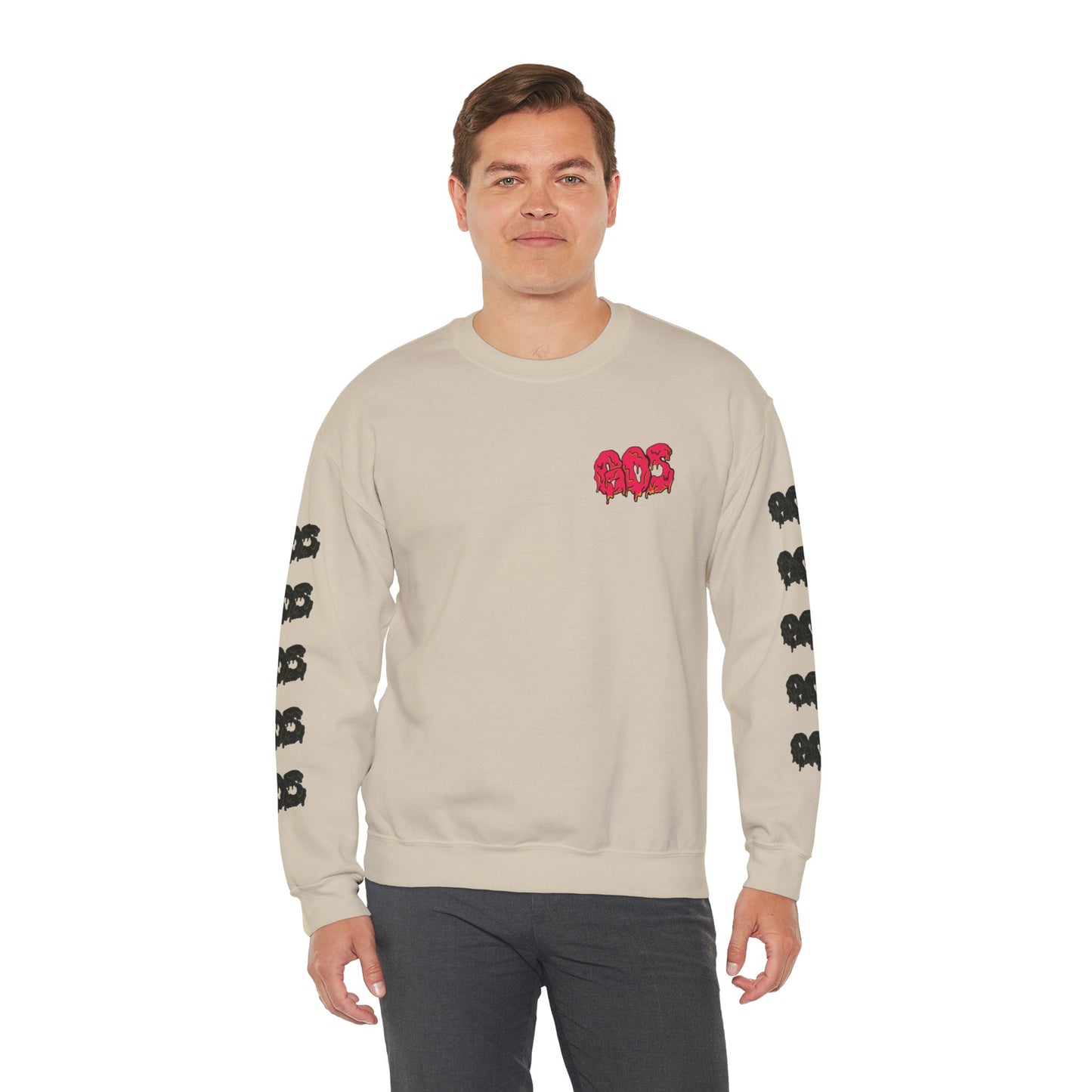 GOS SLIME red/black FULL SLEEVE unisex sweatshirt