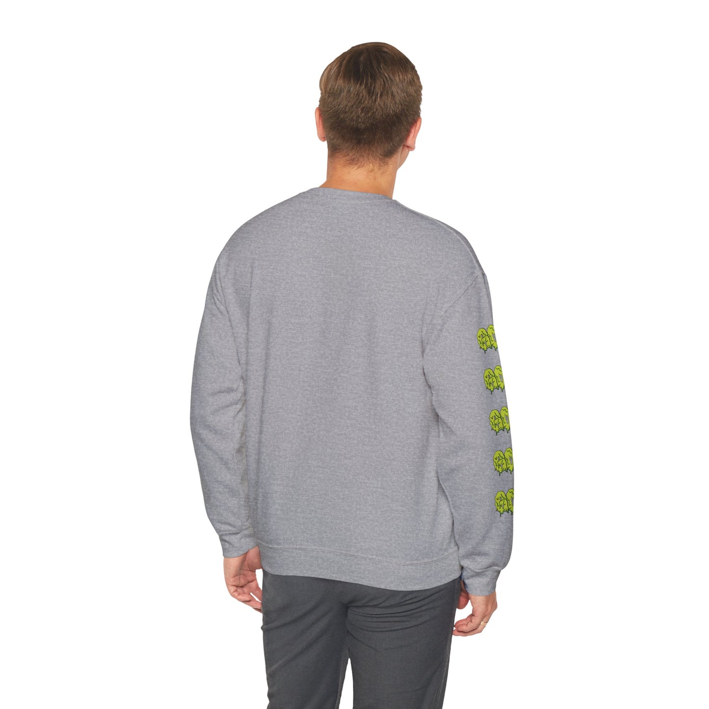 GOS SLIME green/acid green FULL SLEEVE unisex sweatshirt