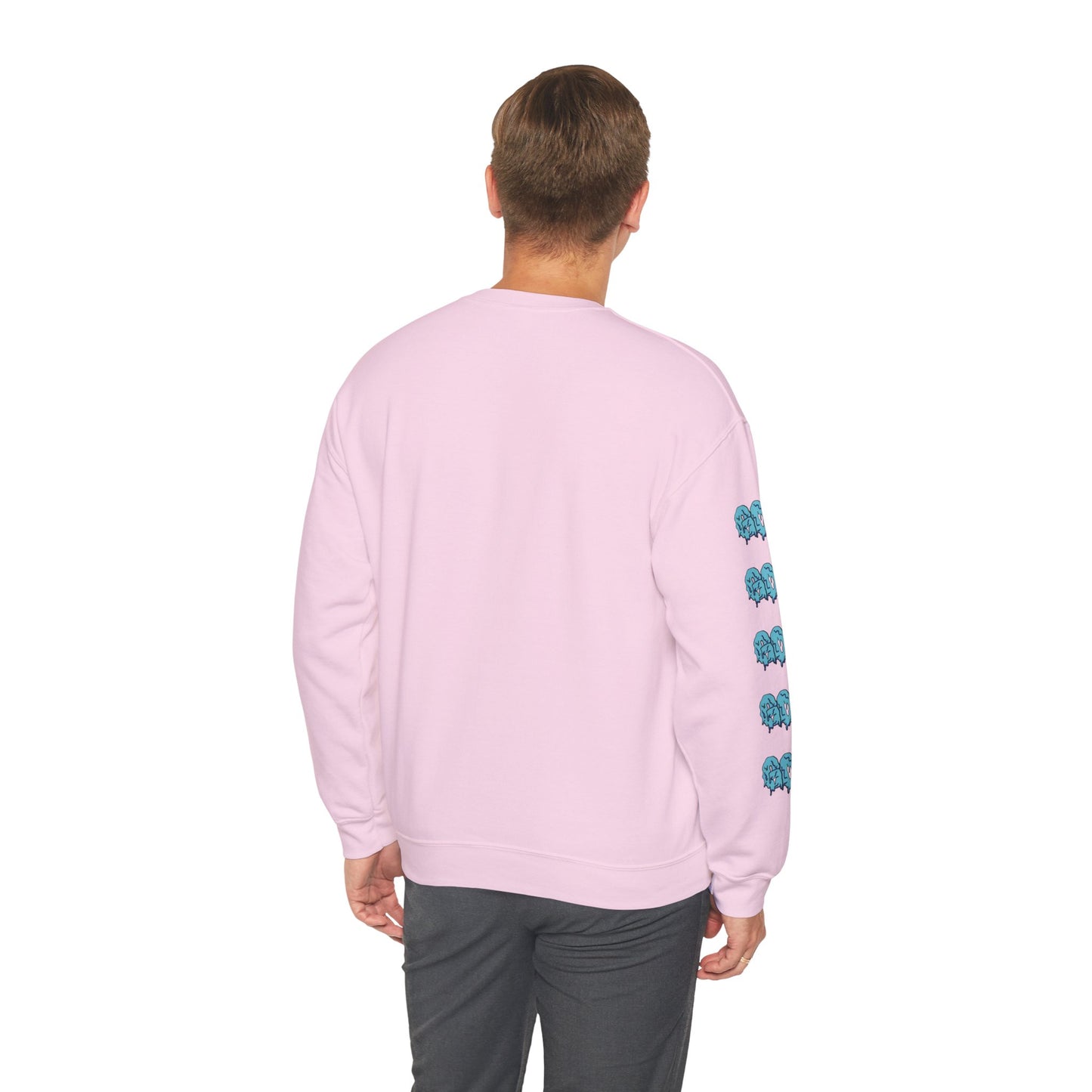 GOS SLIME aqua/blue FULL SLEEVE unisex sweatshirt