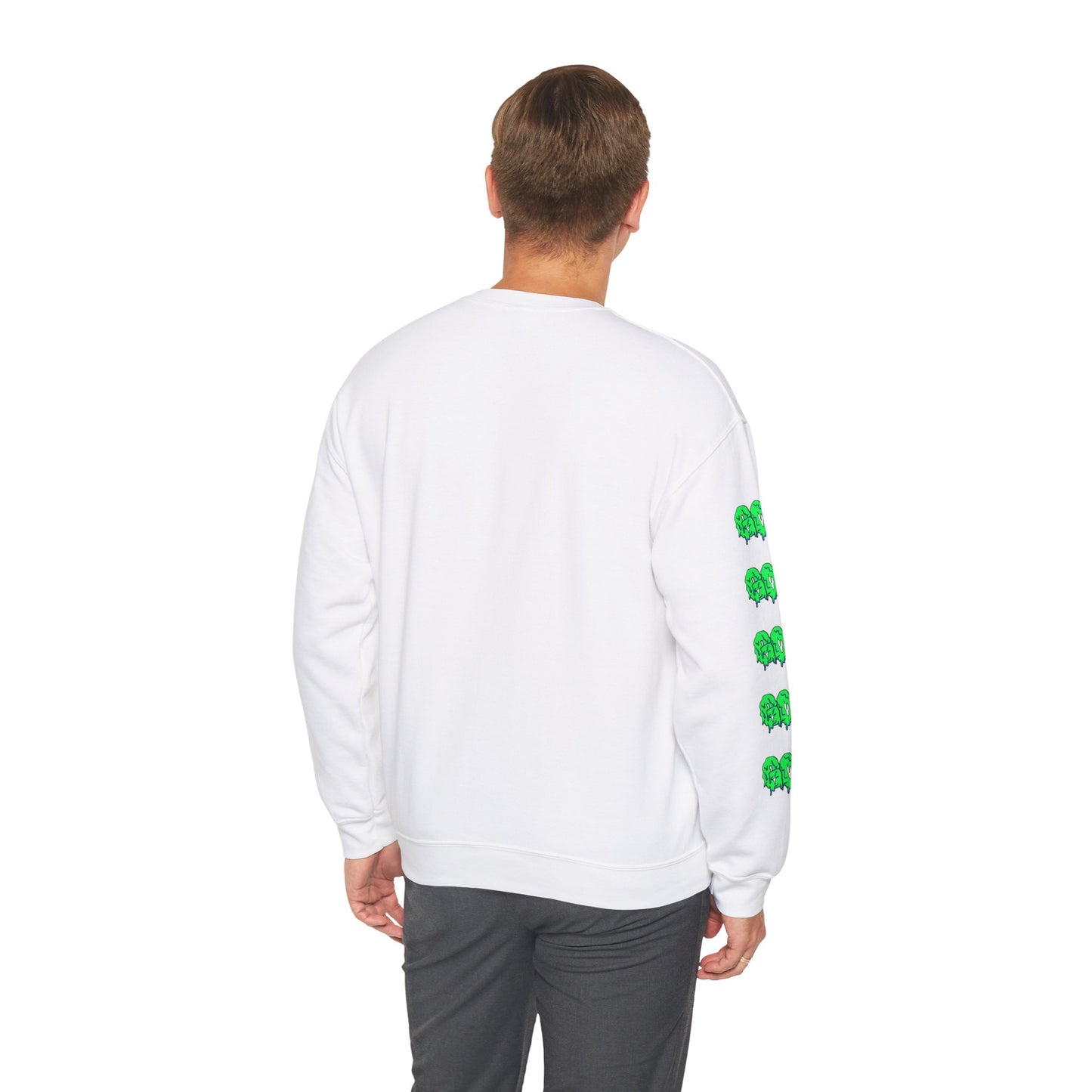 GOS SLIME aqua/green FULL SLEEVE unisex sweatshirt