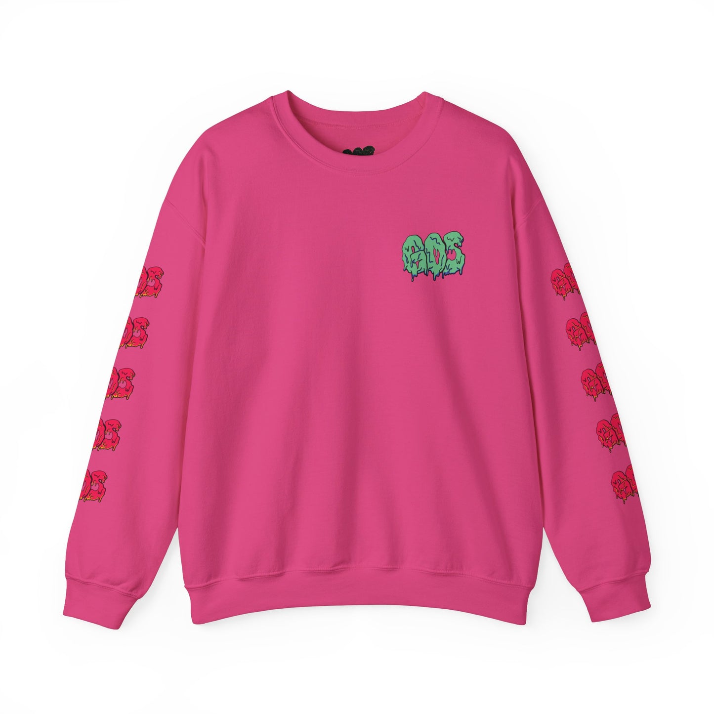 GOS SLIME aqua/red FULL SLEEVE unisex sweatshirt