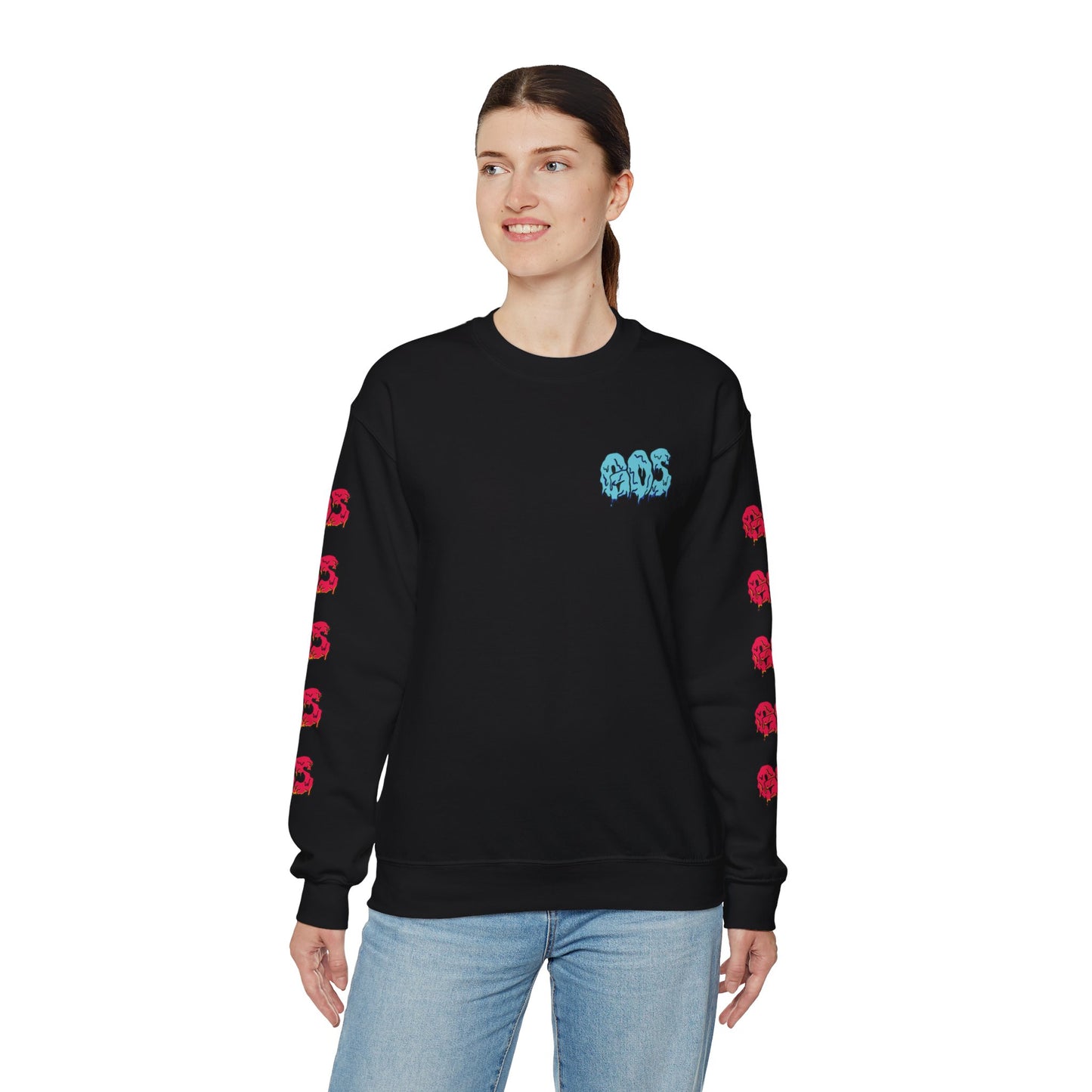 GOS SLIME blue/red FULL SLEEVE unisex sweatshirt