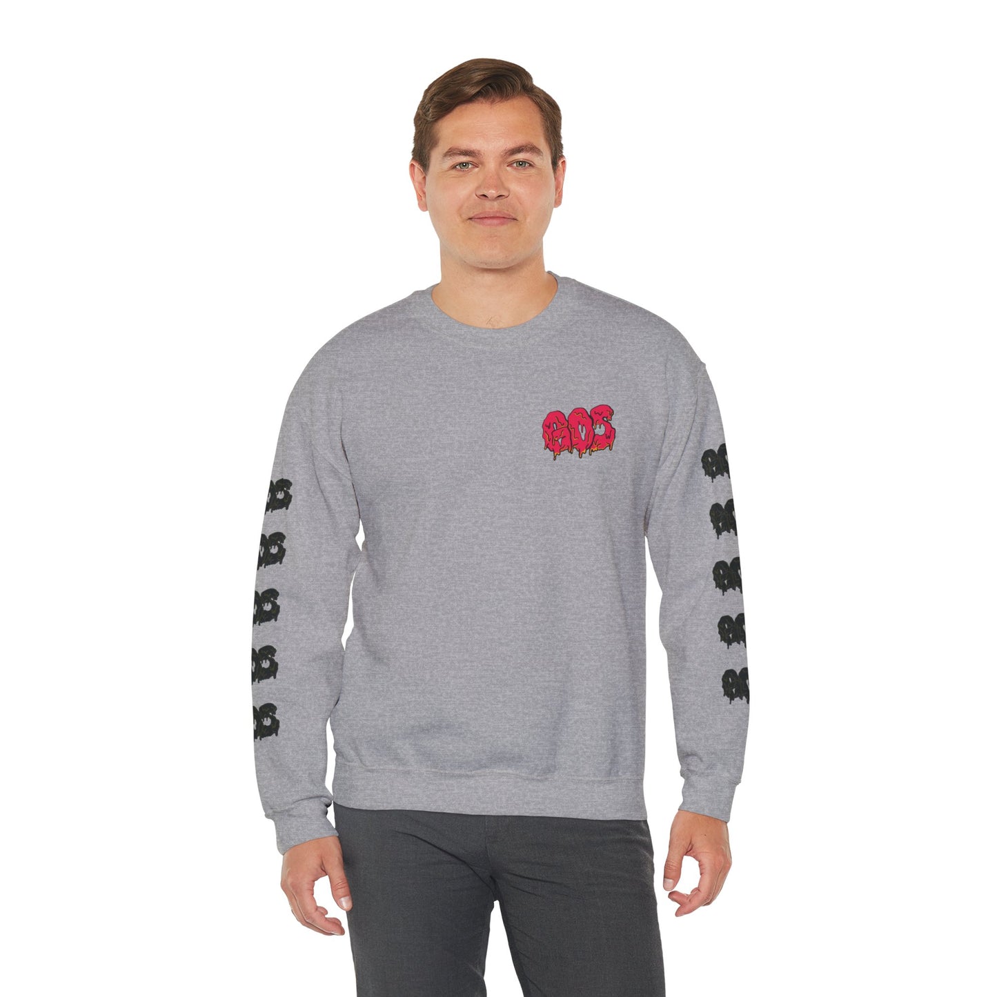 GOS SLIME red/black FULL SLEEVE unisex sweatshirt