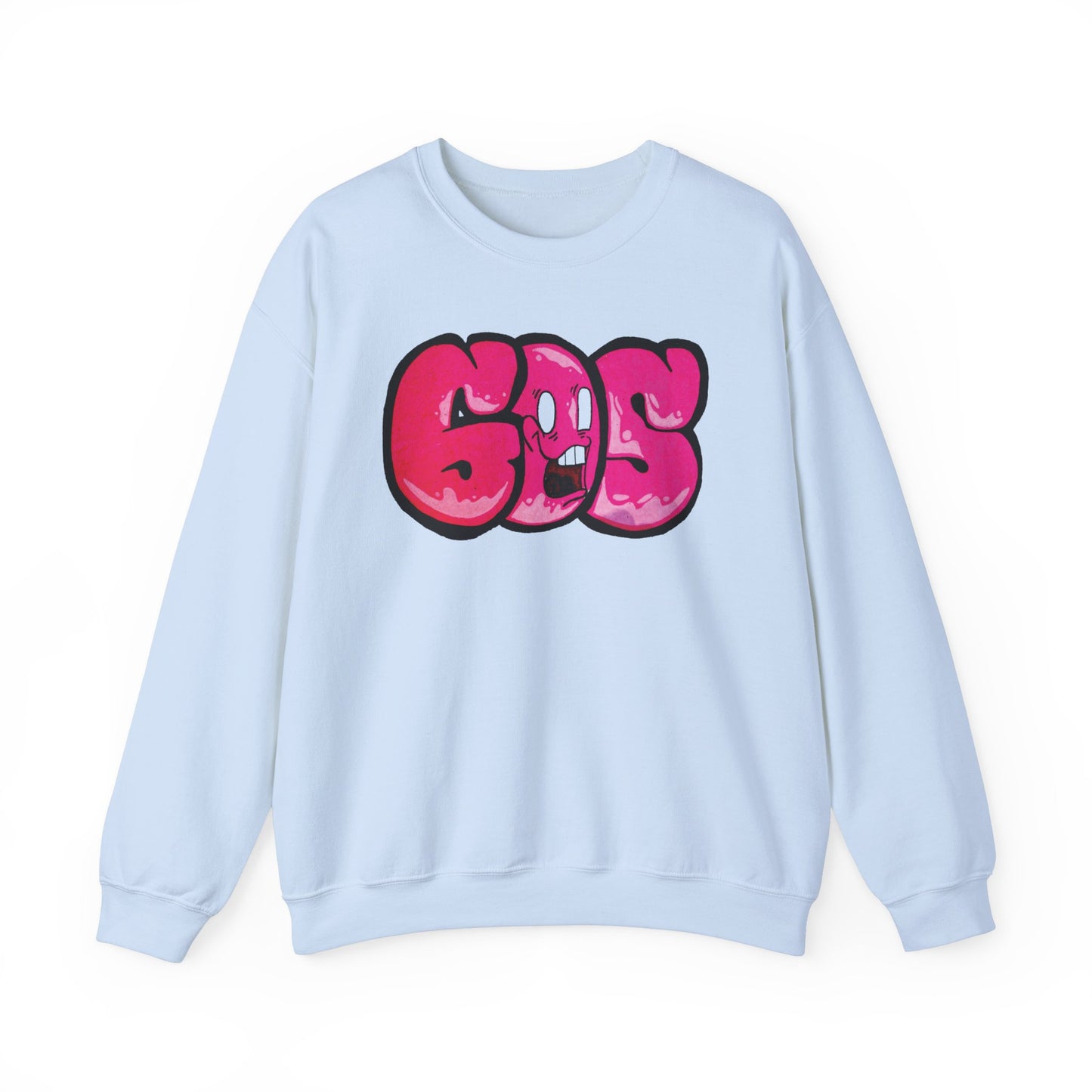 GOS SMILE pink unisex sweatshirt