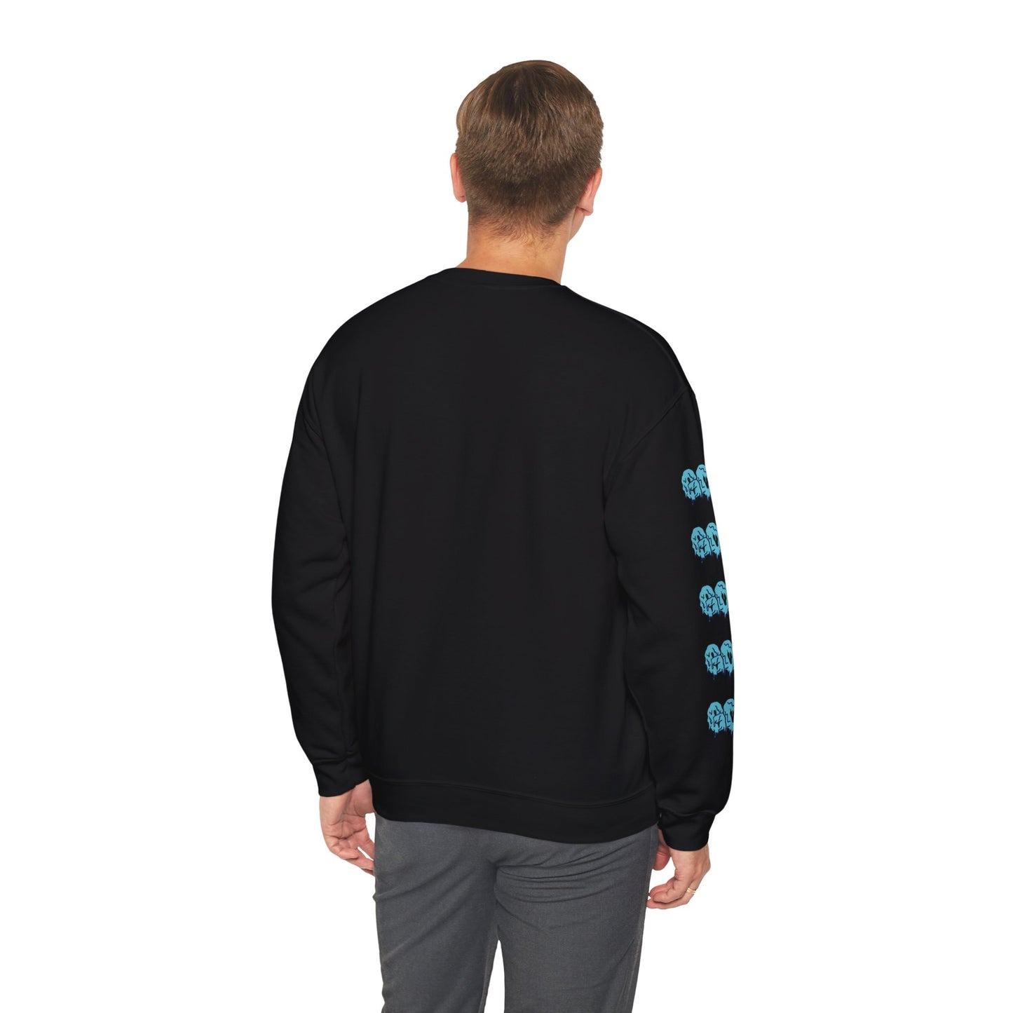 GOS SLIME green/blue FULL SLEEVE unisex sweatshirt